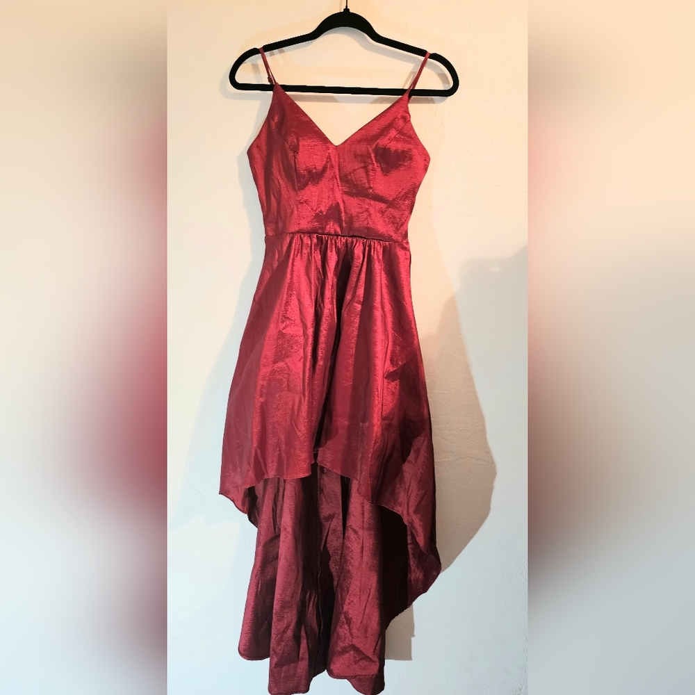 B Darlin Size 5-6 Elegant Red Sleeveless Dress
